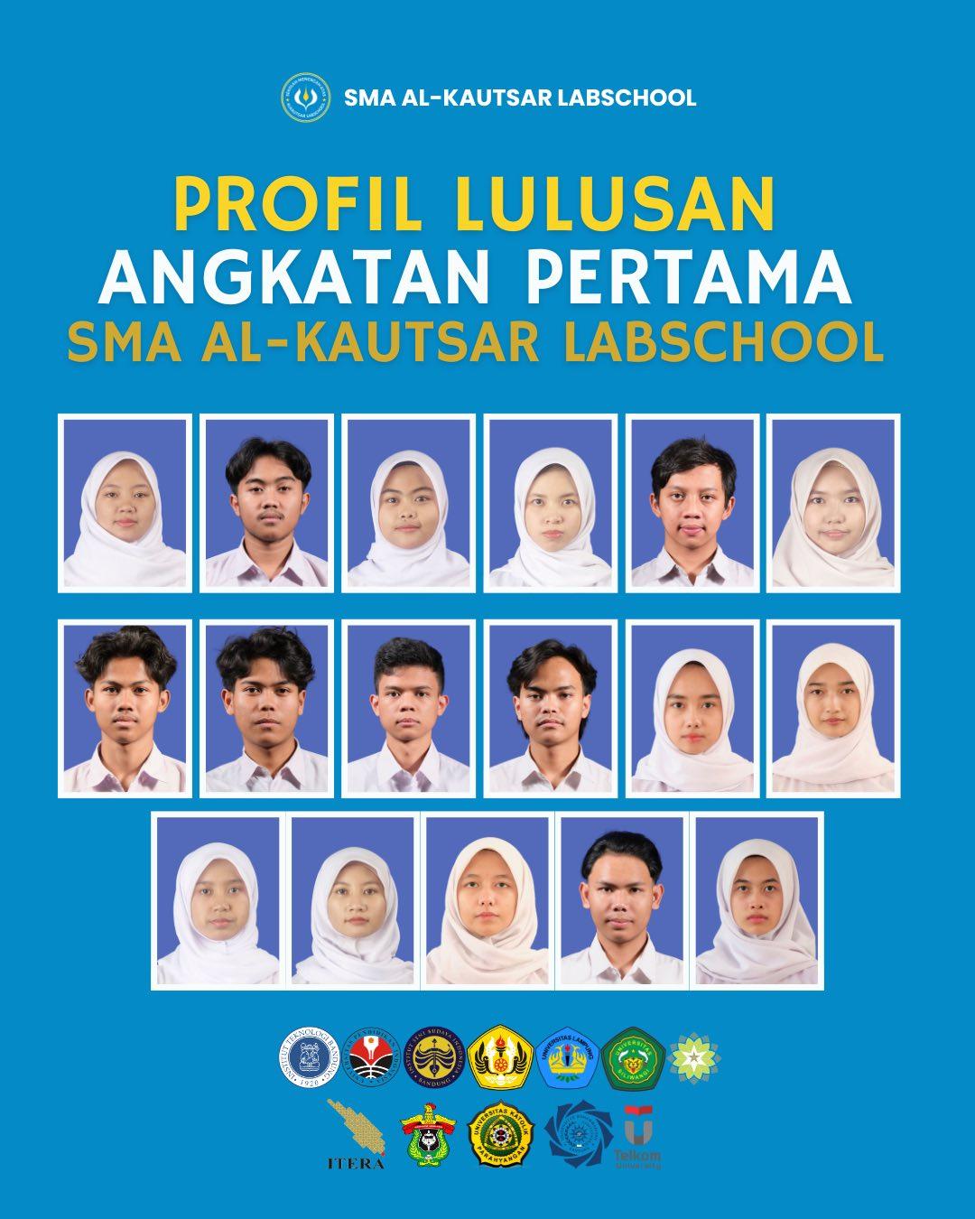 PROFIL LULUSAN GENERASI PERTAMA SMA AL KAUTSAR LABSCHOOL  - Cover Image